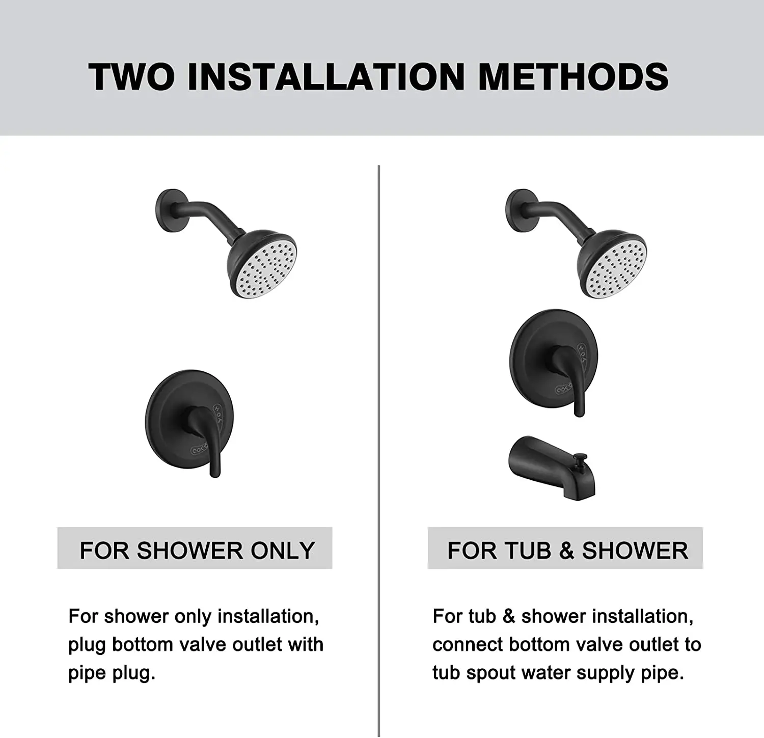 Wall Mounted Shower Faucet - Image 6