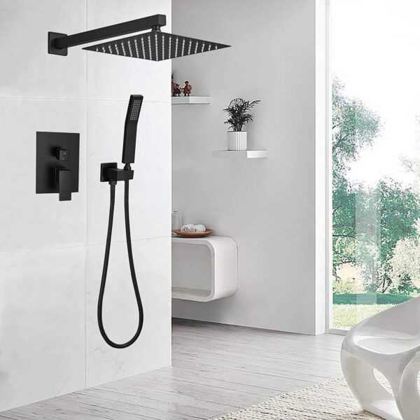 10 Inch Rain Shower Chrome Faucet