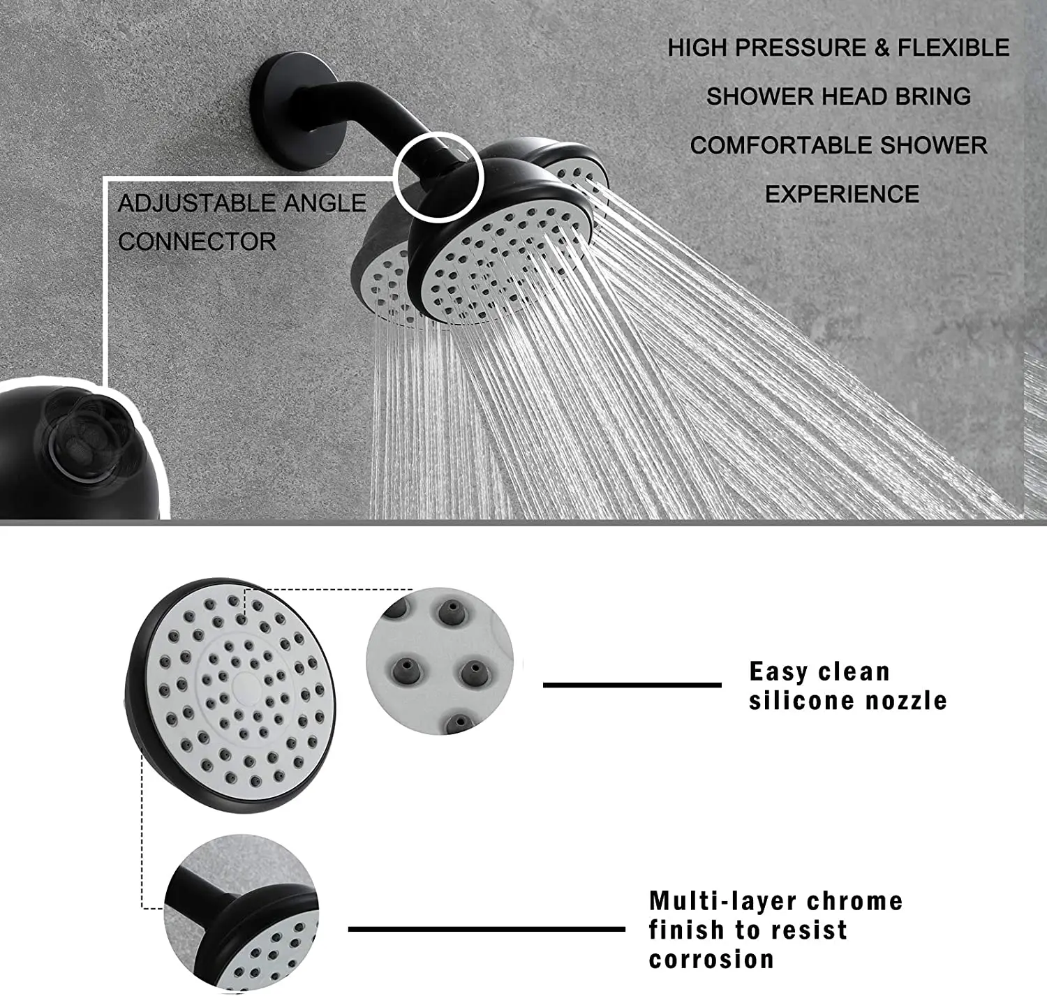 Wall Mounted Shower Faucet - Image 3