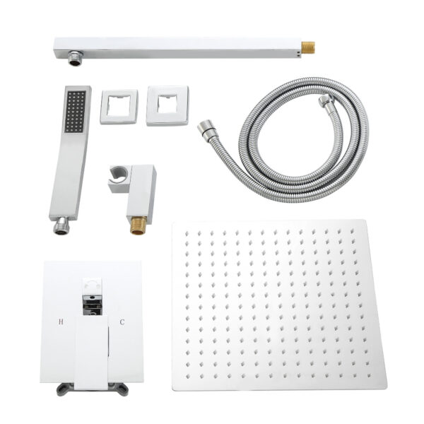 10 Inch Rain Shower Chrome Faucet