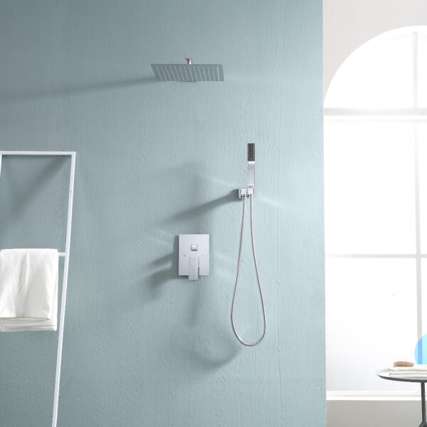 10 Inch Rain Shower Chrome Faucet