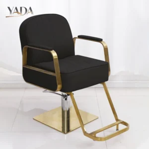 Adjustable Hydraulic Salon Styling Chair PU Leather - Image 5