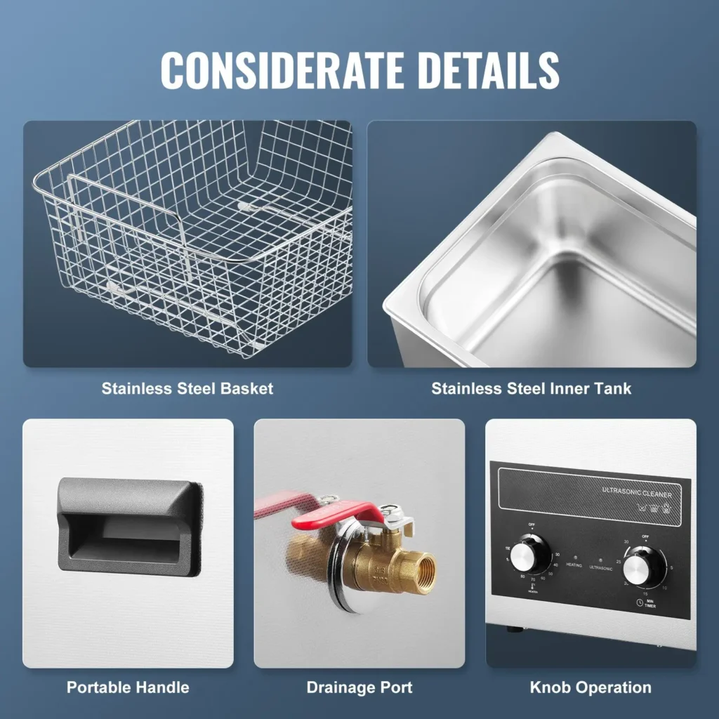 10L Digital Heater Ultrasonic Cleaning Machine