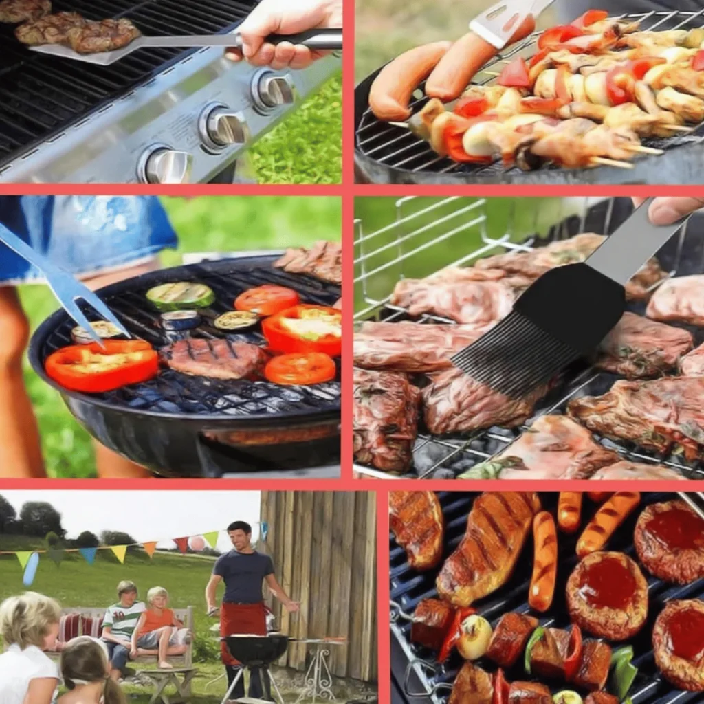 9PCS BBQ Grill Accessories Set